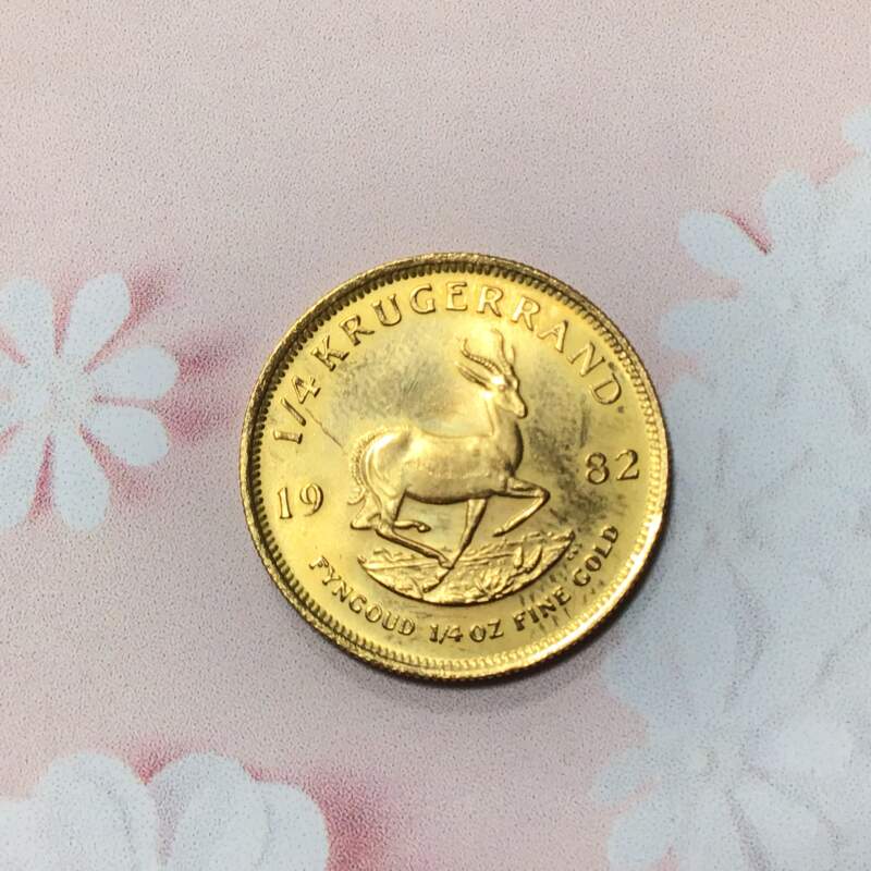 22金 クルーガーランド 1/4oz コイン をお買取しました。