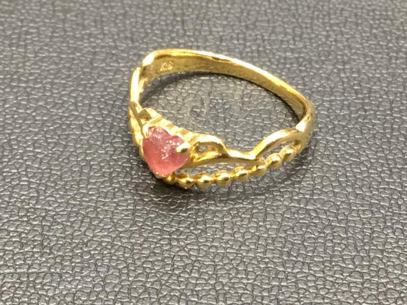 18金 色石リング をお買取り致しました