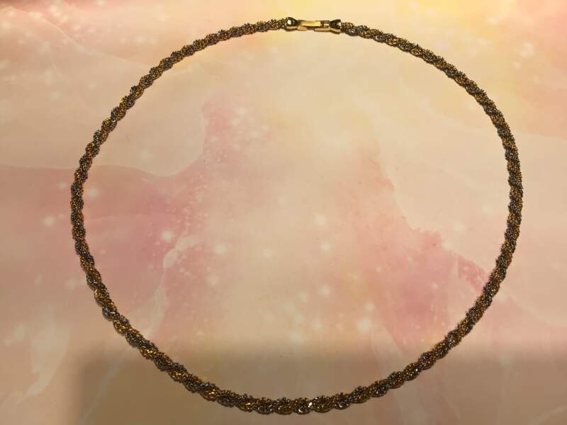 ✨18金 プラチナ コンビ ネックレス をお買取りしました✨