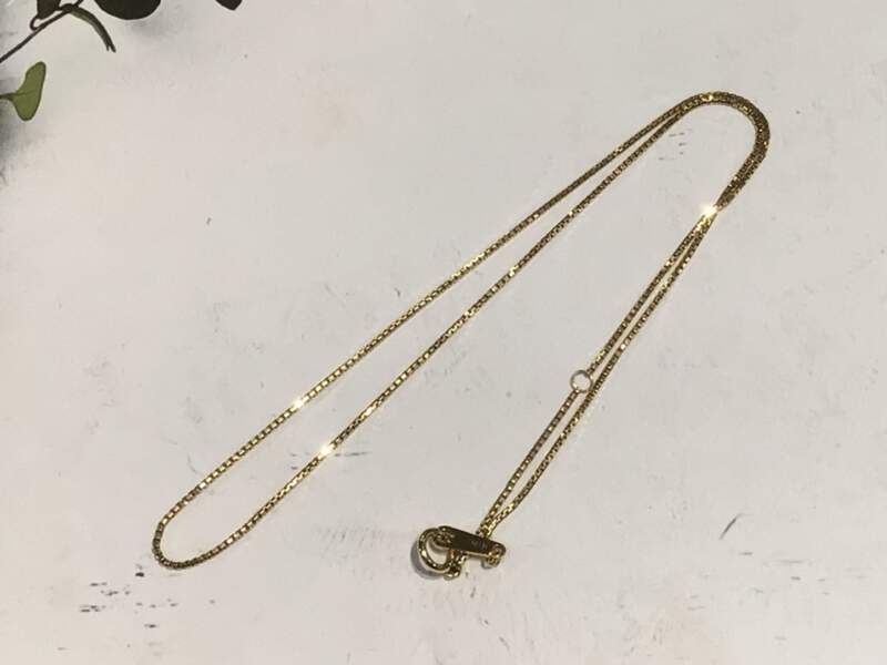 K 18ネックレス をお買取致しました