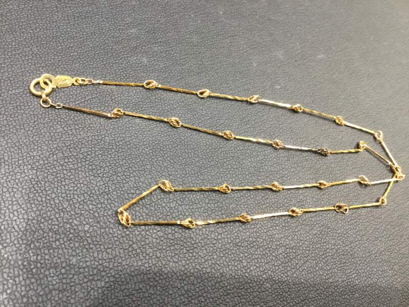 18金 ネックレス をお買取り致しました