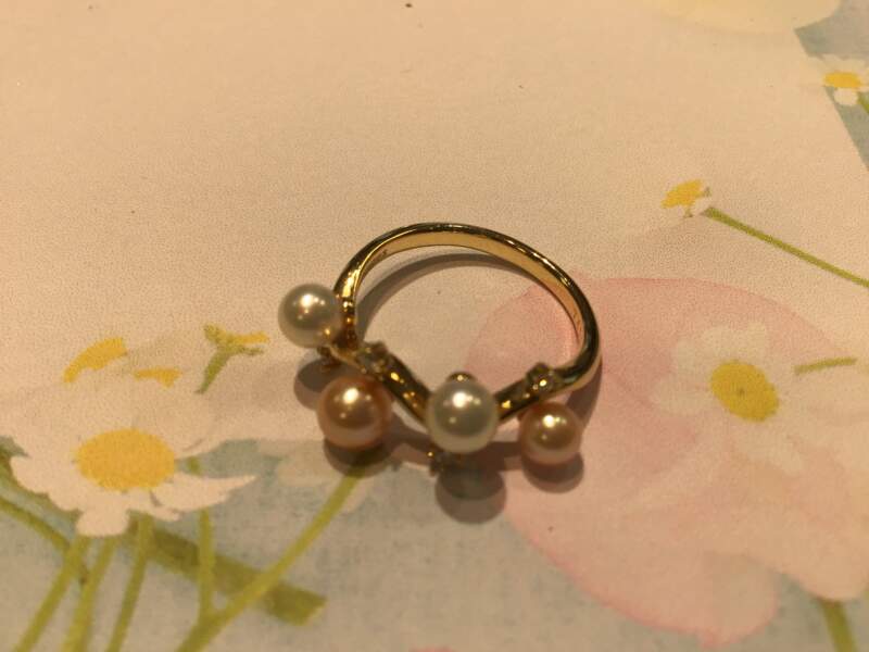 K18パールリングお買取り成立致しました