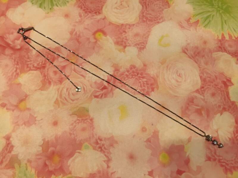 プラチナ ダイヤモンド ペンダントネックレス