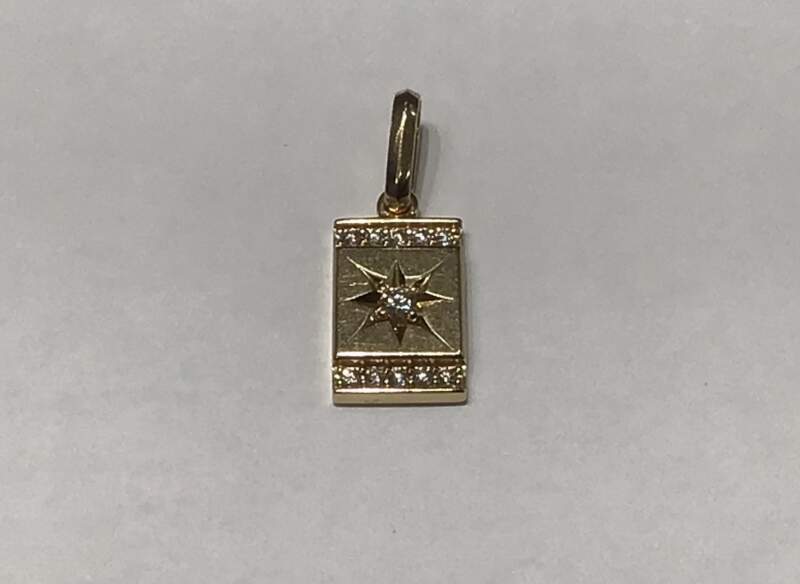 18金 ペンダント ダイヤモンド をお買取しました。