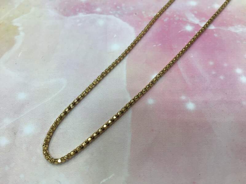 18金 ネックレス 買取しました。