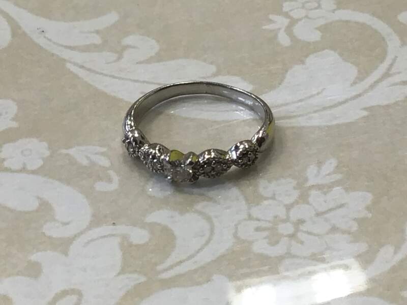 プラチナ ダイヤ リング を買取しました。