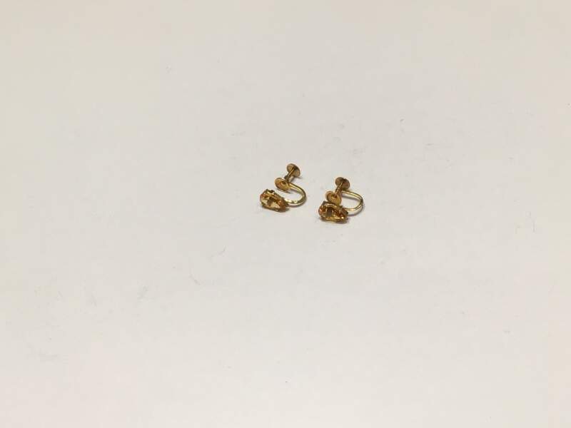 18金 イエローゴールド イヤリング をお買取致しました。