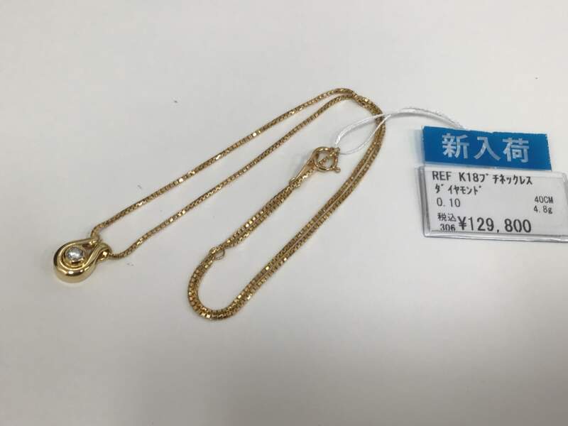 K18 プチネックレス オススメ