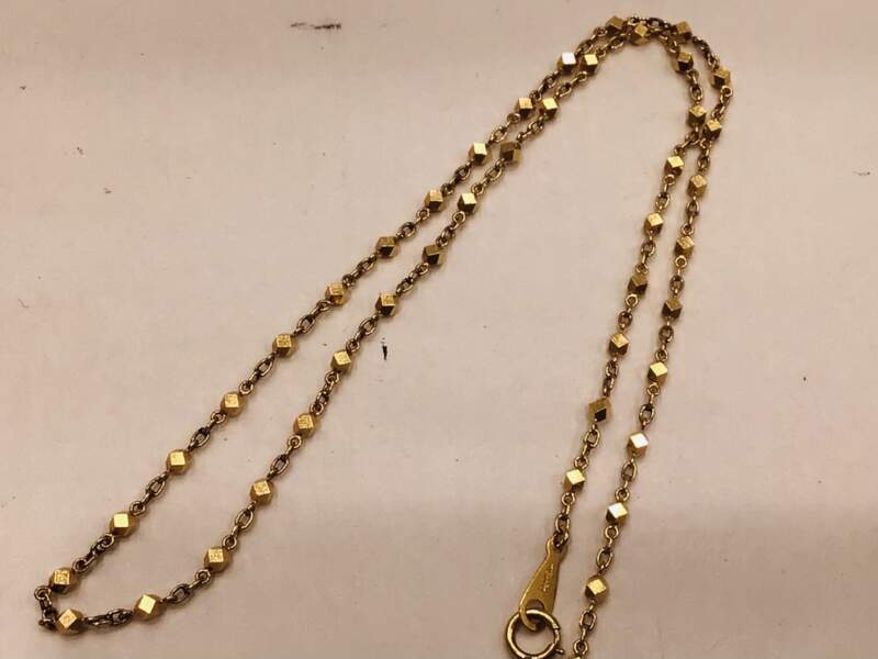 18金 ネックレス をお買取しました。