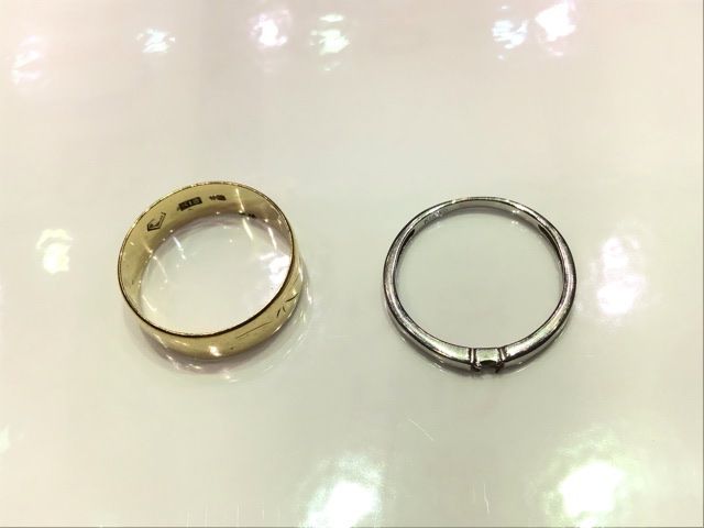 K18 K14 リング お買取しました