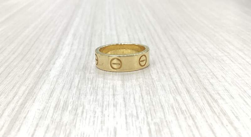 Cartier リング 高価買取中です。