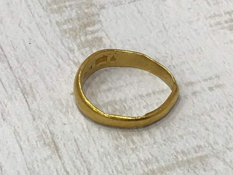 純金 リング お買取しました。