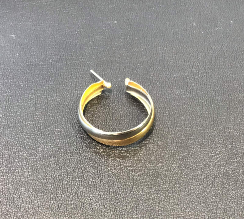 18金 イエローゴールド ホワイトゴールド ピアス をお買取しました