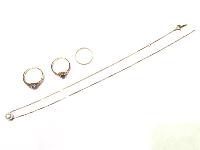 K18 リング パールペンダント お買取しました