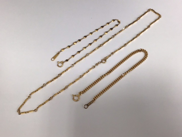 K18 ネックレス ブレスレット お買取り