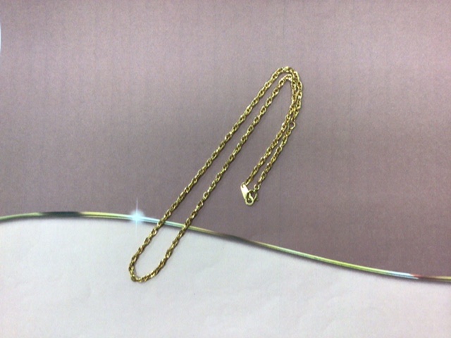 18金 ネックレスをお買取しました。