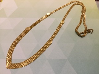 22金 イエローゴールド ネックレス をお買取しました。
