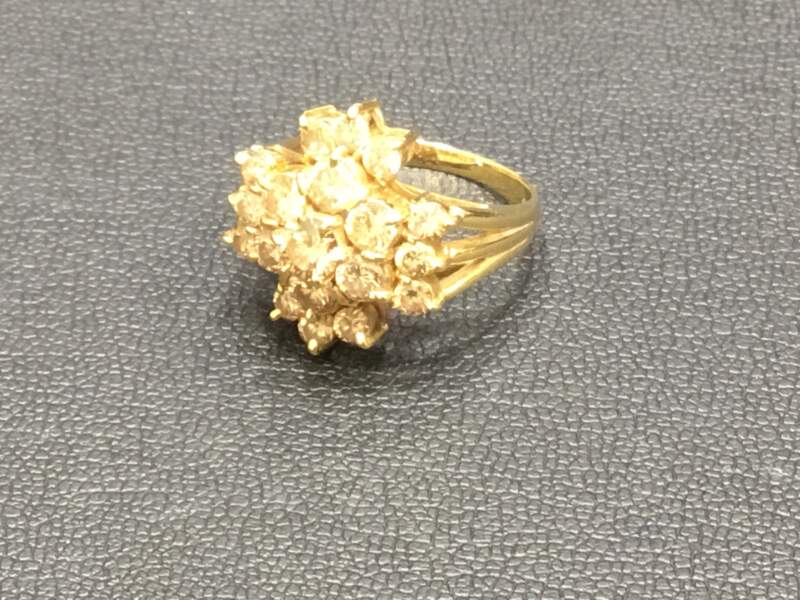 18金 ダイヤ リング をお買取り致しました