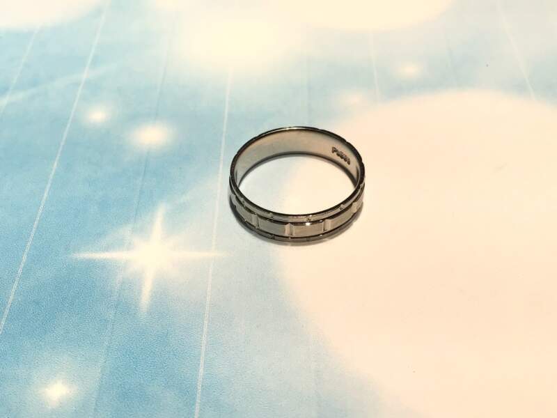 ✨プラチナ950 リング をお買取りしました✨
