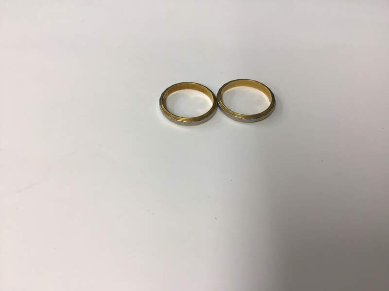 K18/PT900 リング