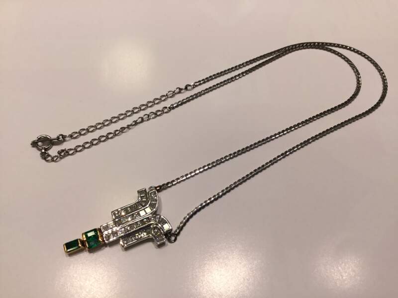 ダイヤモンド プラチナ ネックレス をお買取しました。
