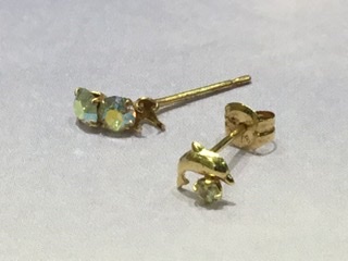 18金 イエローゴールド ピアス をお買取しました。