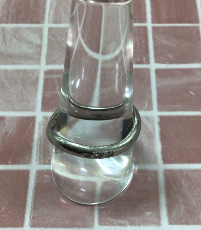 ダイヤモンド Pt1000 リング お買取りしました