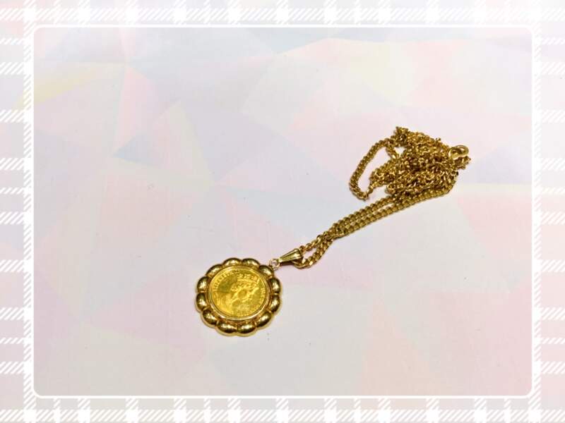 24金 ネックレス お買取しました。