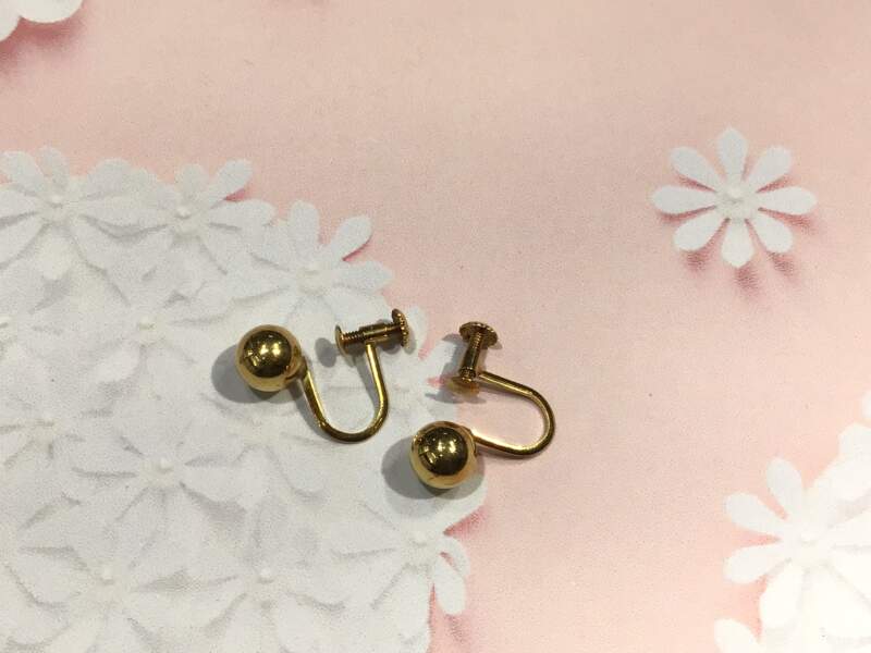 🌵18金 イヤリング をお買取りしました。🌵