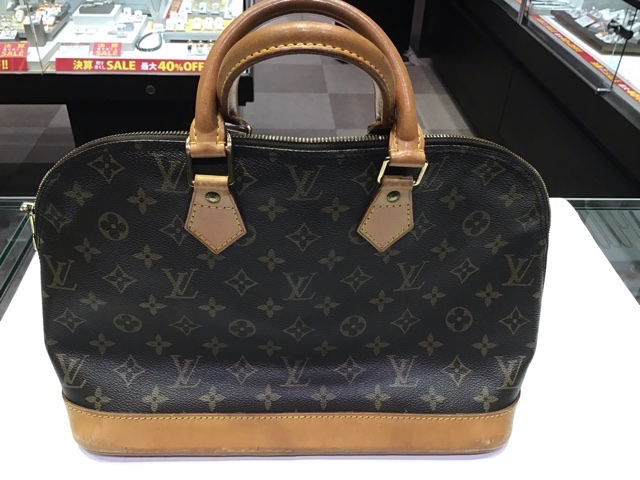 LOUIS VUITTON      モノグラム　アルマ　お買取しました