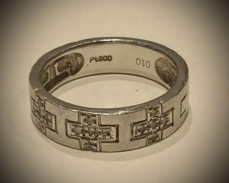 Pt900 ダイヤモンドリング