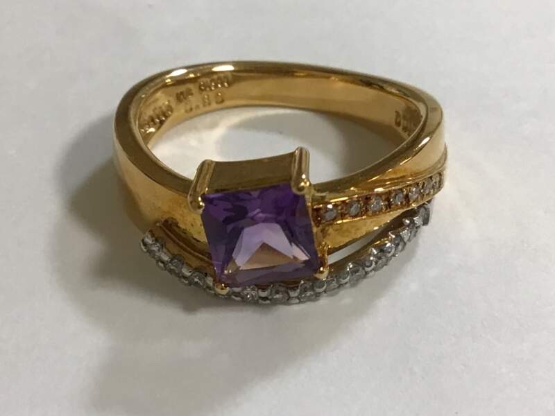 コンビ 18金 プラチナ リングをお買取りしました。