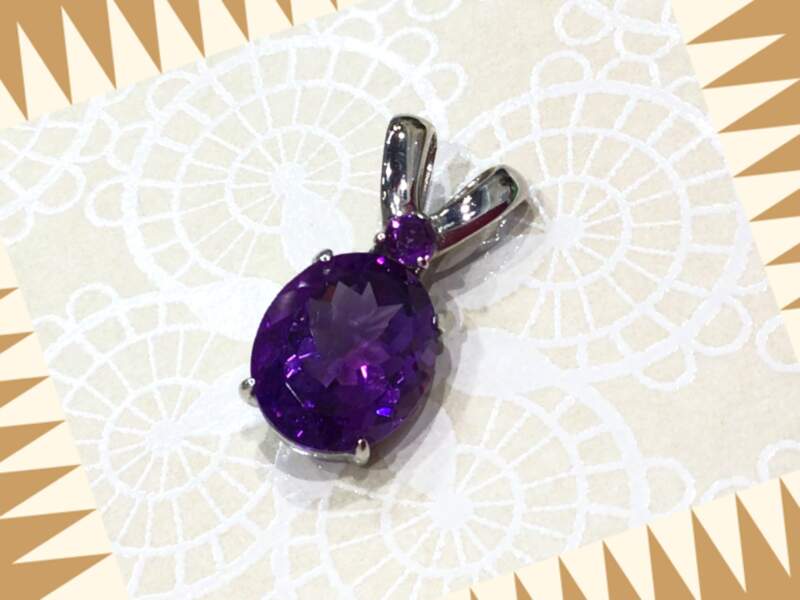 K14 ホワイトゴールド ペンダントトップ をお買取致しました。