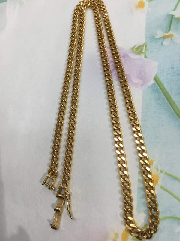 K18 イエローゴールド ネックレスをお買取致しました🤭