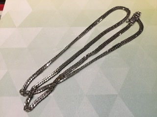 プラチナ 喜平 ネックレス をお買取しました。