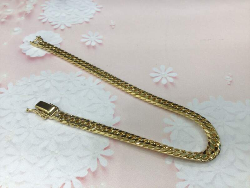 18金 ブレスレット お買取しました。