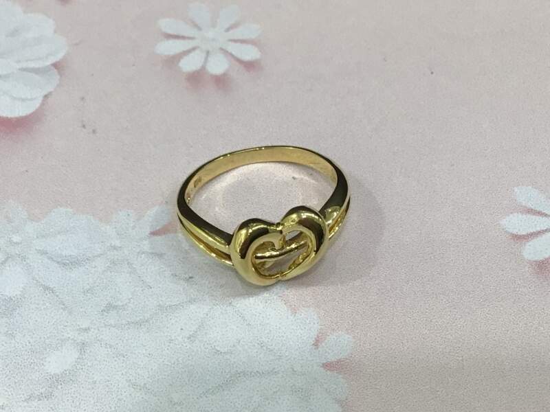 18金 リング 買取しました。