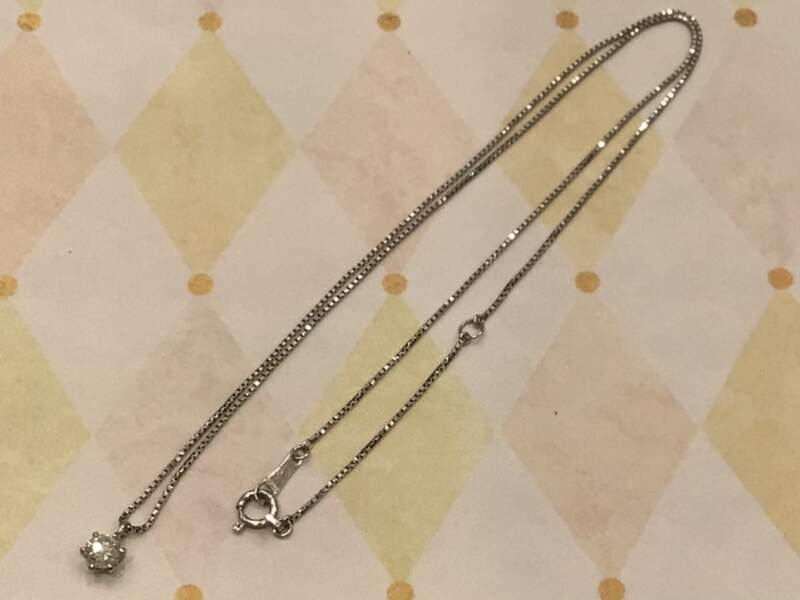 PT ダイヤ プチネックレス をお買取しました。