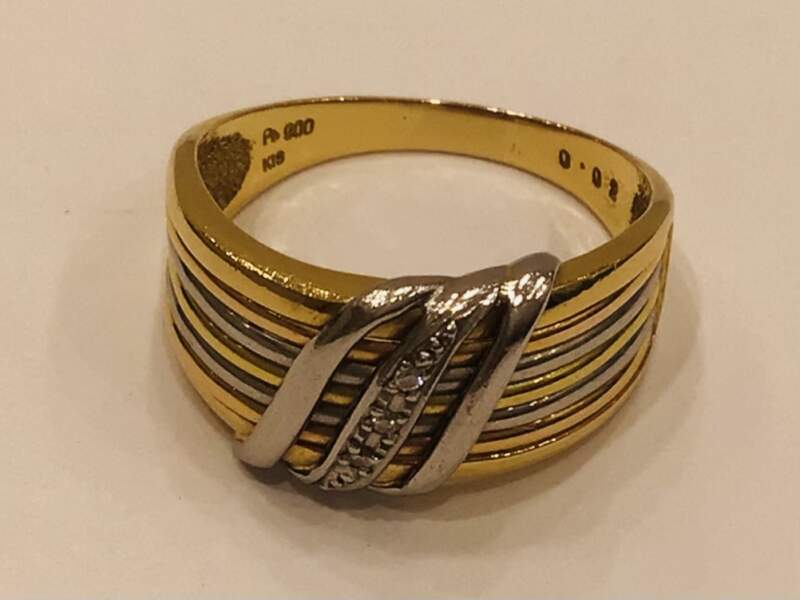 18金/PT900 リング をお買取しました。