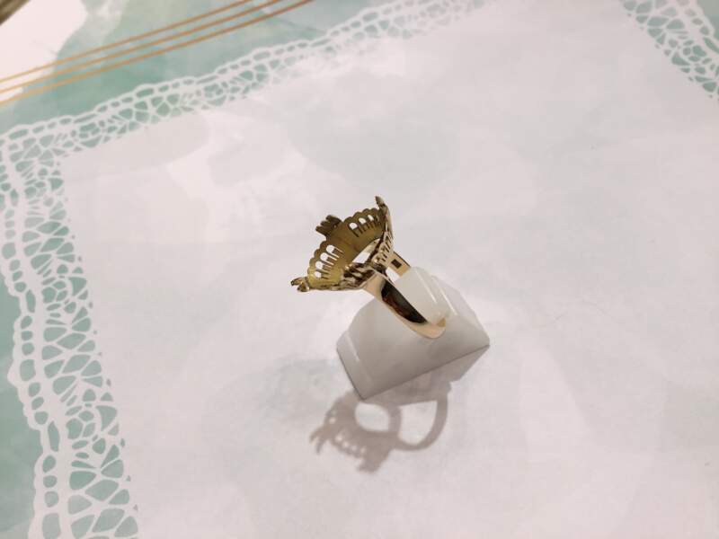 18金 空枠リング をお買取しました。