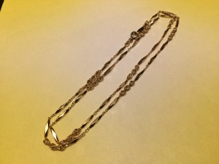 18金 イエローゴールド ネックレス をお買取しました。
