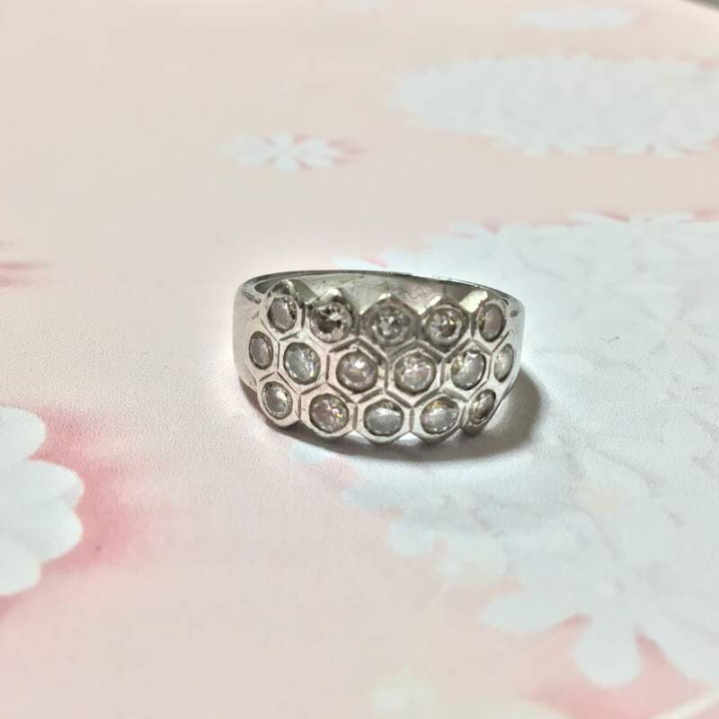 ダイヤモンド プラチナ900 リング をお買取しました。