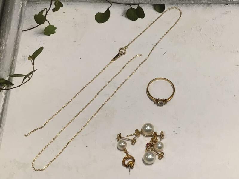K18切れたネックレス 他多数 お買取致しました