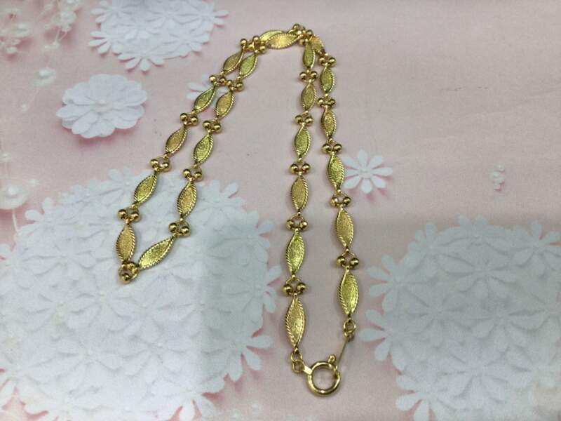 18金 ネックレス お買取しました。
