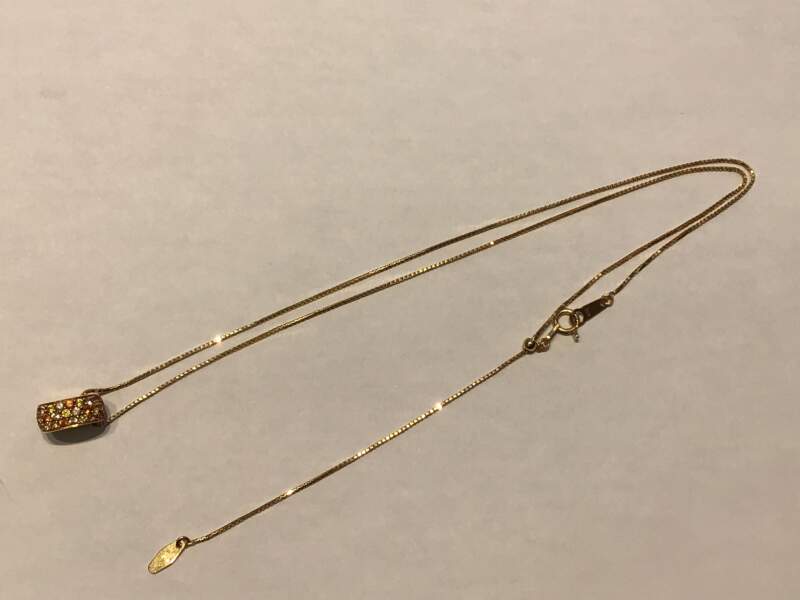 k18プチネックレス お買取致しました✨