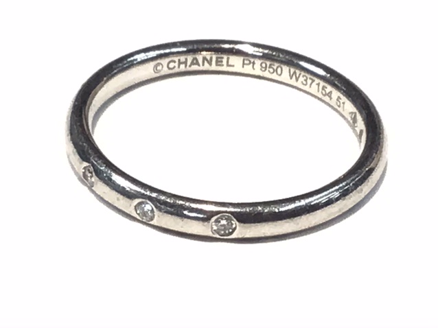 プラチナ　CHANEL　リング をお買取しました。