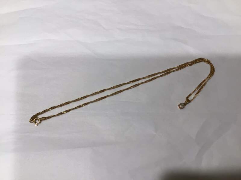 K18 プチネックレスをお買取り致しました!