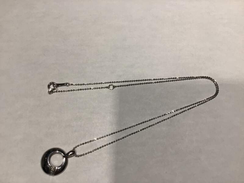 k18WGプチネックレス お買取致しました✨