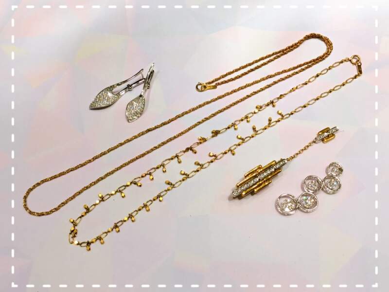 18金 プラチナ ネックレス お買取しました。