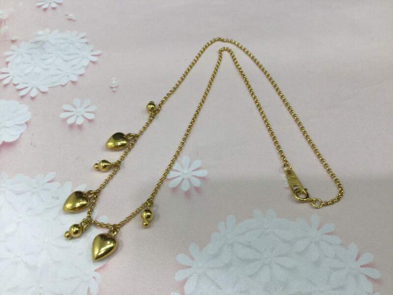 18金 ネックレス 買取しました。